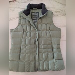 Eddie Bauer Women's Olive Quilted Vest
